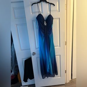 Blue Ombré Dress
